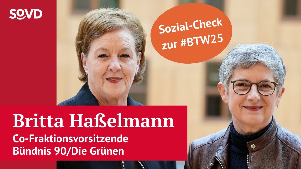 Bundestagswahl 2025: Britta Haßelmann (Die Grünen) im Sozial-Check