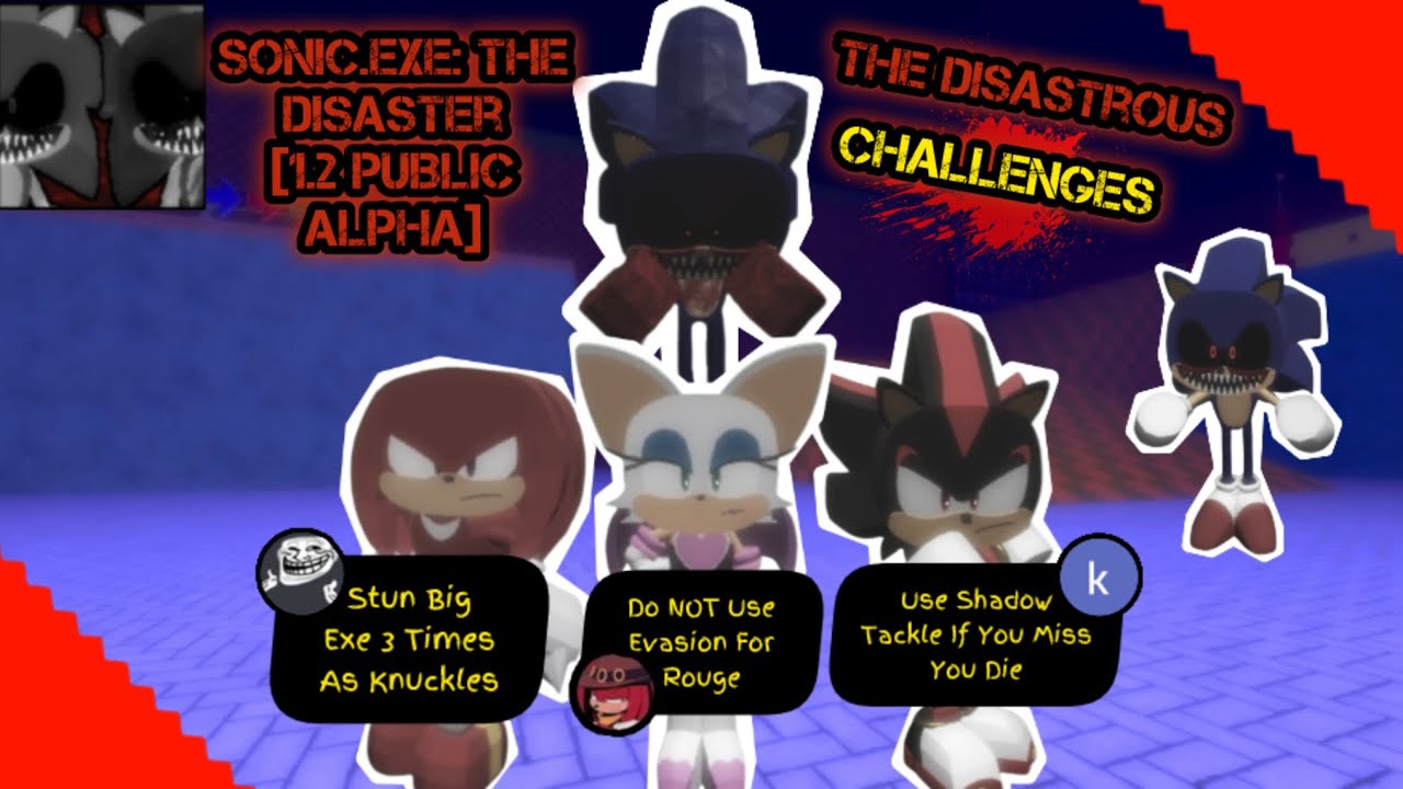 The Disastrous Challenges | Sonic.EXE: The Disaster [1.2 PUBLIC ALPHA] | Mobile | Part 3 