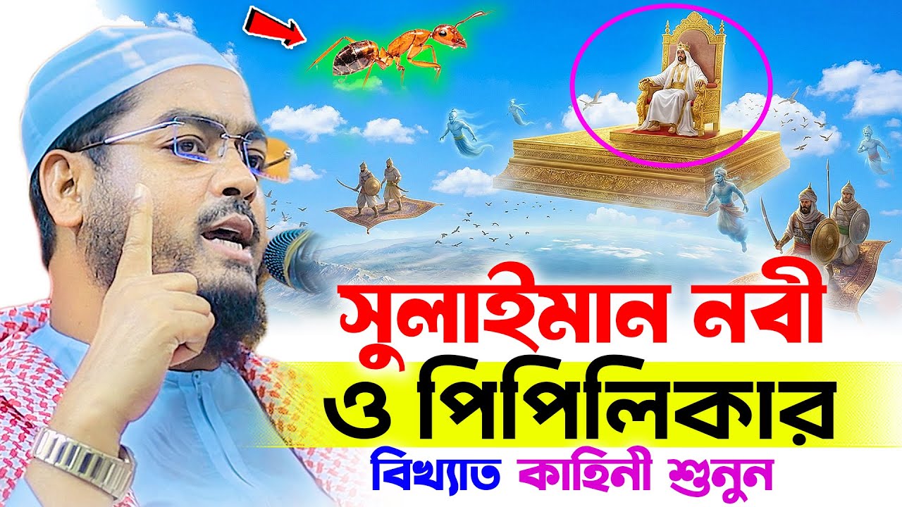 সোলাইমান নবী ও পিপিলিকার ঘটনা । হাফিজুর রহমান সিদ্দিকী । Hafizur rahman siddiki new waz 2026