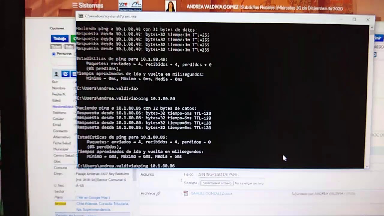 Problema Conectividad
