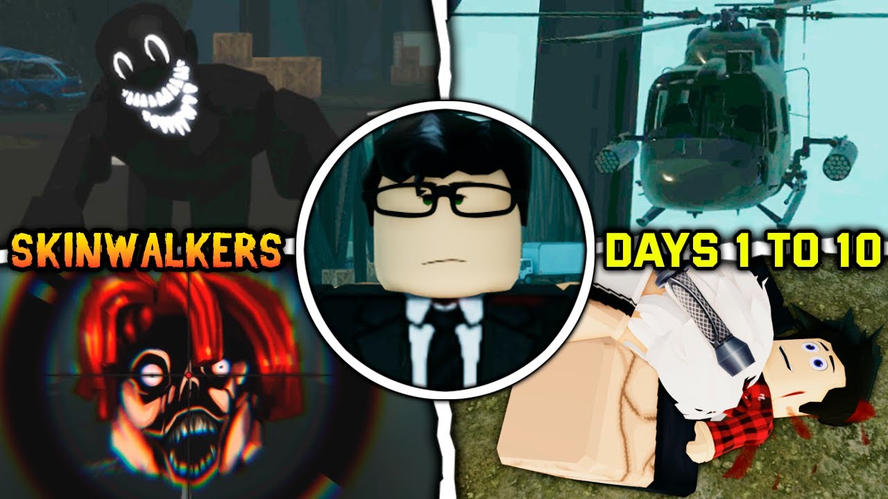Skinwalkers: с 1 по 10 день — (Полная игра) | Roblox