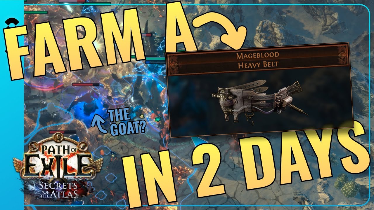 How I Farmed a Mageblood in Two Days [PoE 3.26]