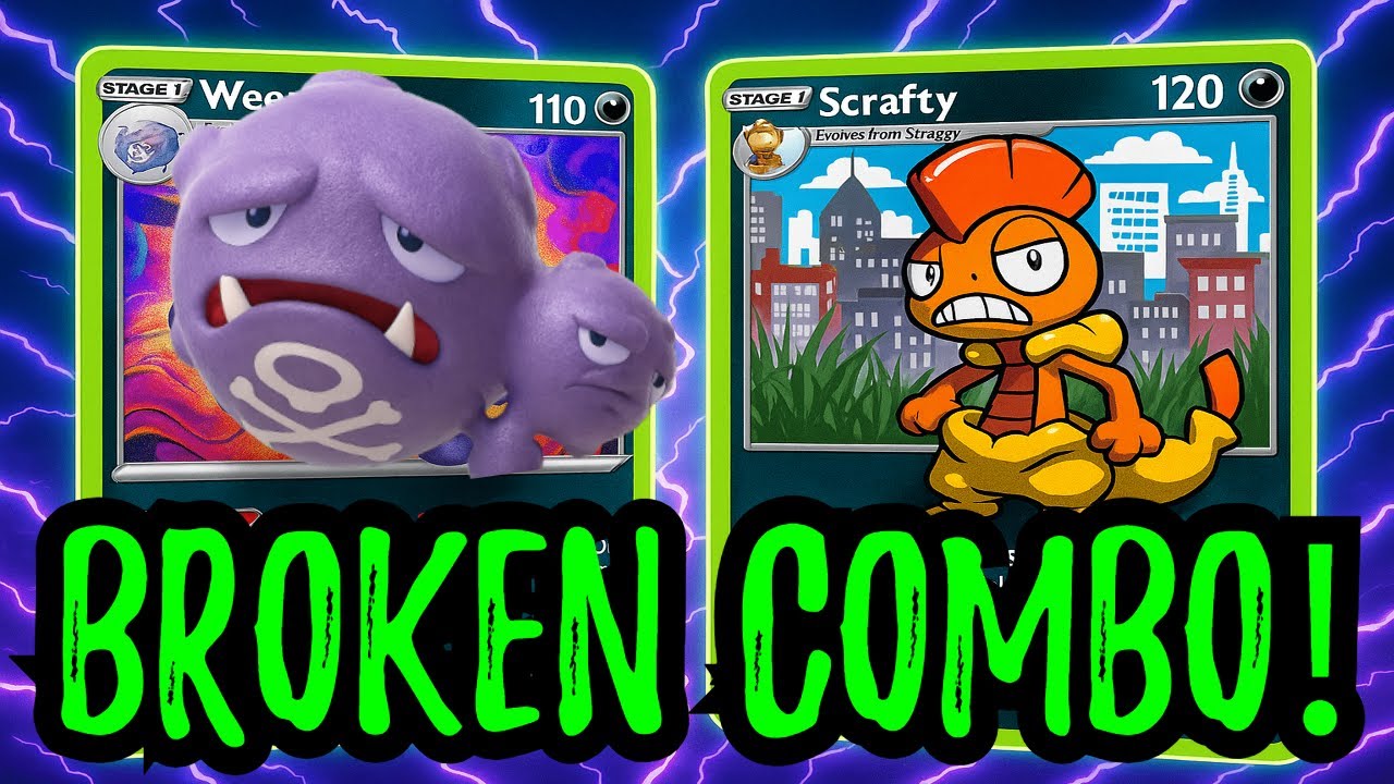 They&rsquo;ll NEVER See This Coming! 😱 Scrafty & Weezing Deck in Pok&eacute;mon TCG Live