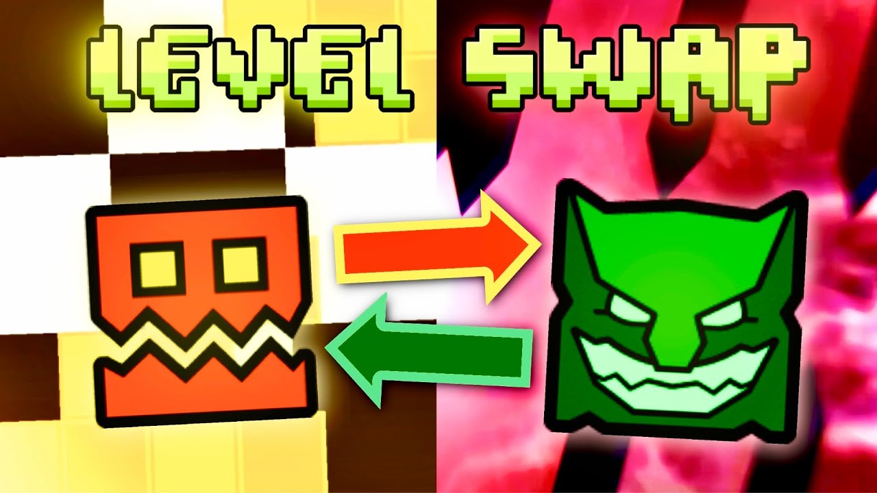 Geometry Dash ПЕРЕКЛЮЧЕНИЕ УРОВНЕЙ (с Vortrox)