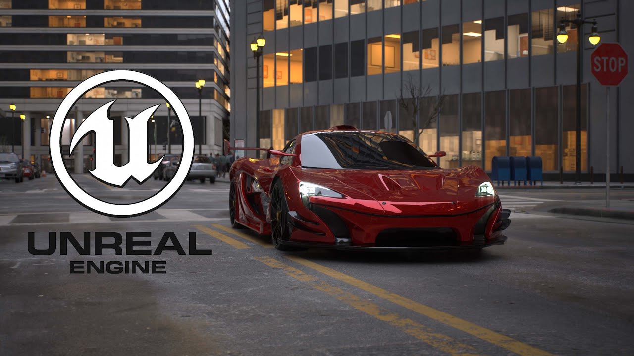 Unreal Engine 5 - Cinematic Car Chase