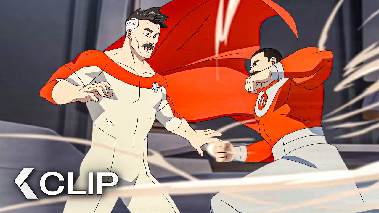 Thragg Punches Omni-Man Into the Orbit - INVINCIBLE Season 4 Clip (2026)