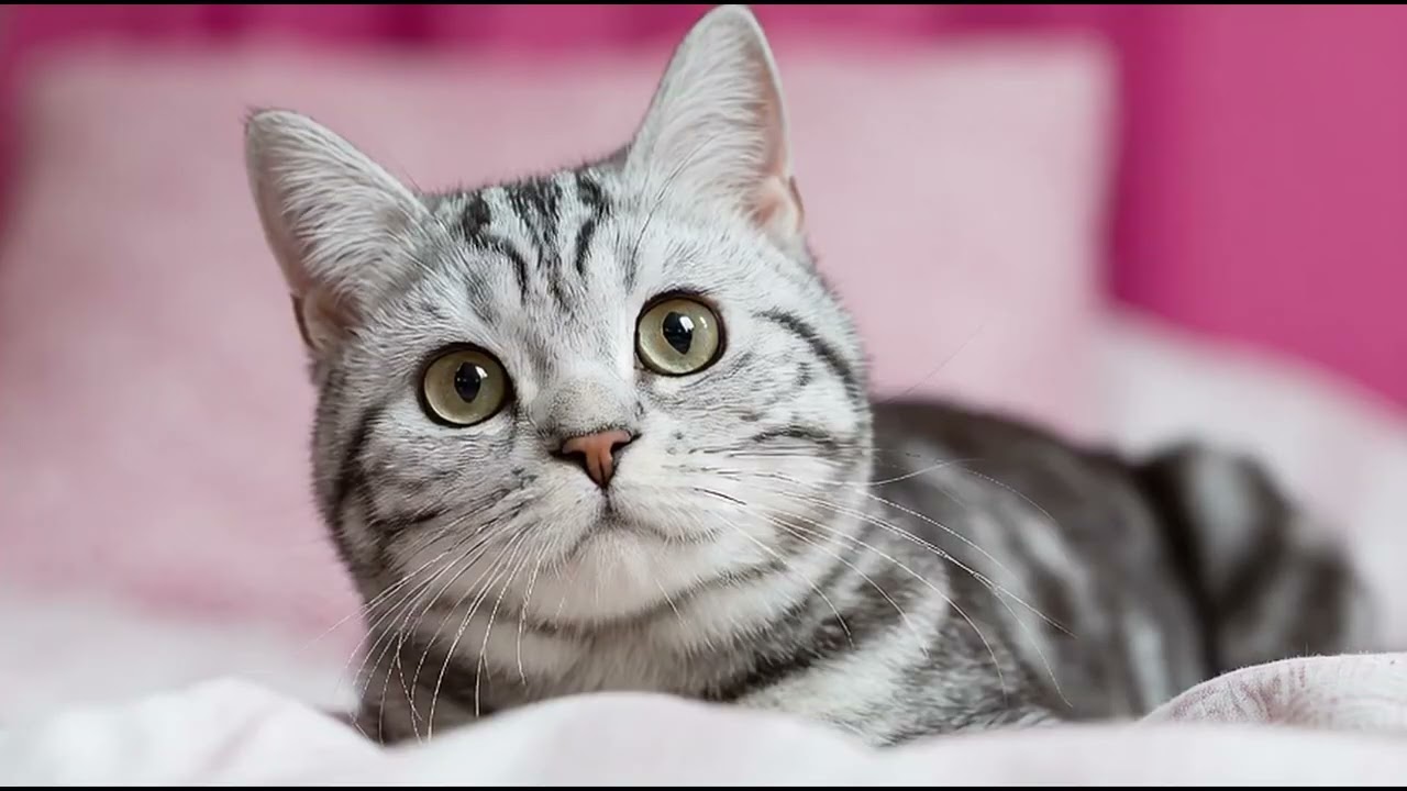 Playlist(cat purring) - Relaxing Moments with a Cute Cat 😻