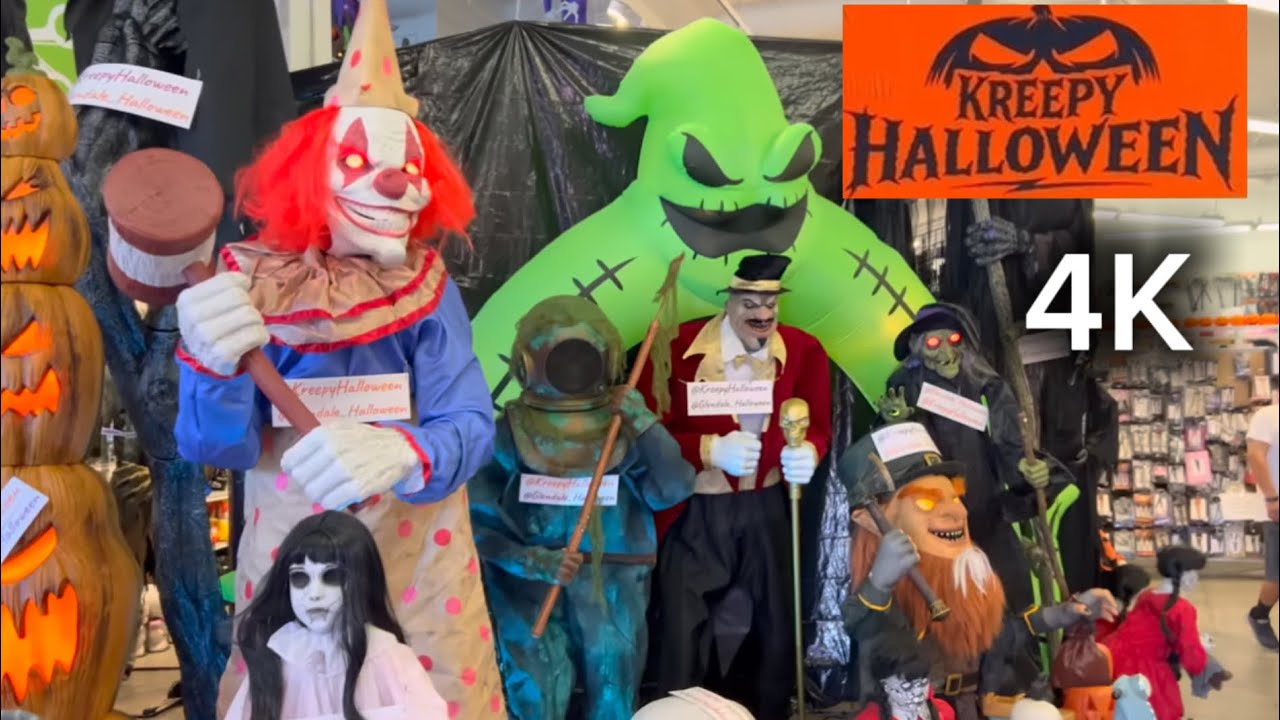 Kreepy Halloween Store Tour 2025