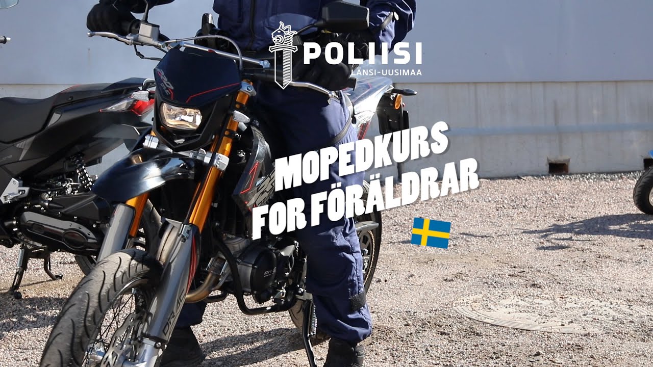 Mopedkurs för föräldrar: polisen förklarar de grundläggande saker som måste kontrolleras på en moped