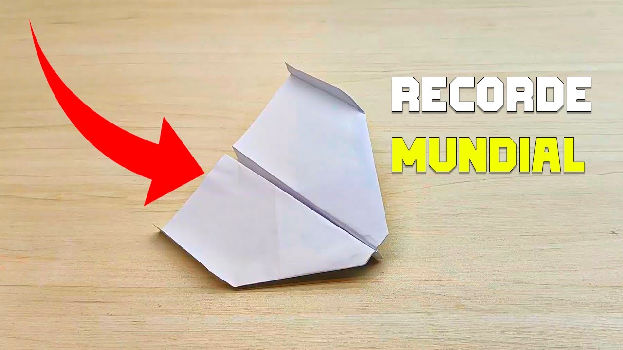 [2022] Como fazer Avião de Papel com maior TEMPO DE VOO