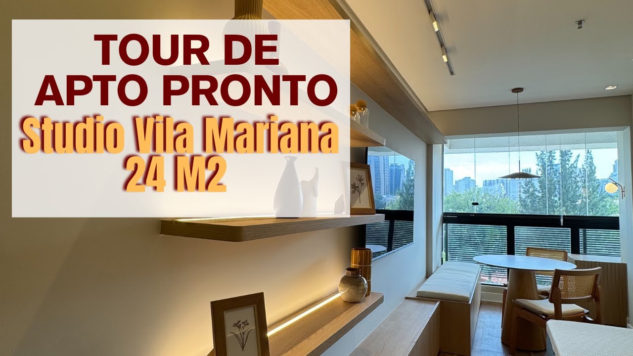 TOUR STUDIO VILA MARIANA 24 M2 - PARA INVESTIMENTO