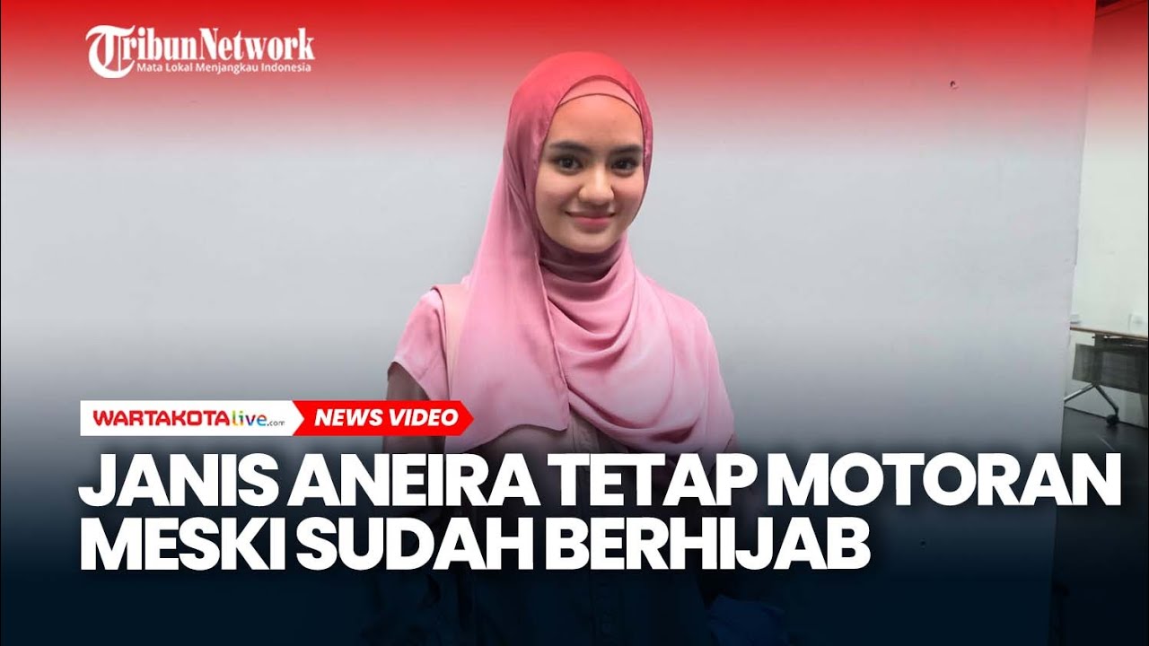 Terkenal Karena Sinetron Preman Pensiun, Janis Aneira Tetap Motoran Meski Sudah Berhijab