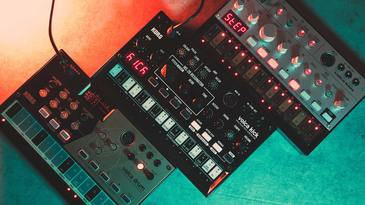 БАБОЧКА, БАРАБАН И БАС! Korg Volca всё ещё в строю