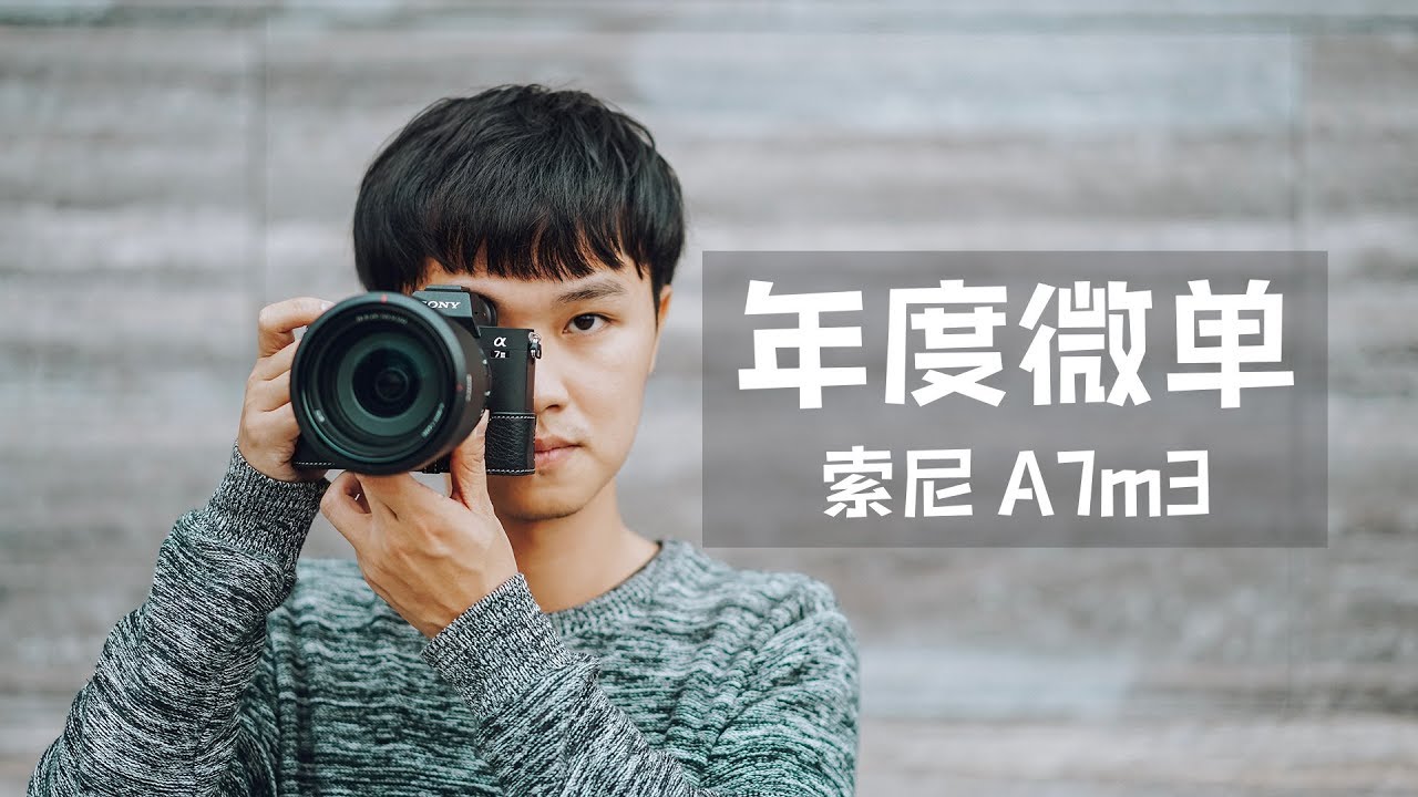 2018 年度最佳微单相机？索尼 A7M3