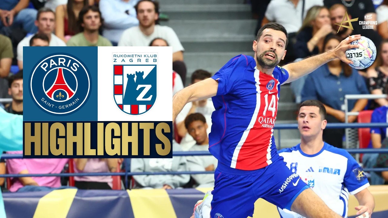 Paris Saint-Germain vs HC Zagreb | Highlights | EHF Champions League Men 2026/27