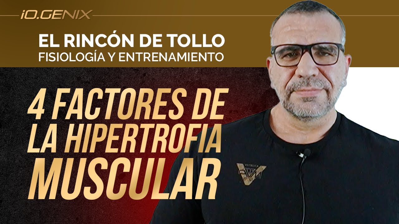 4 FACTORES DE LA HIPERTROFIA MUSCULAR