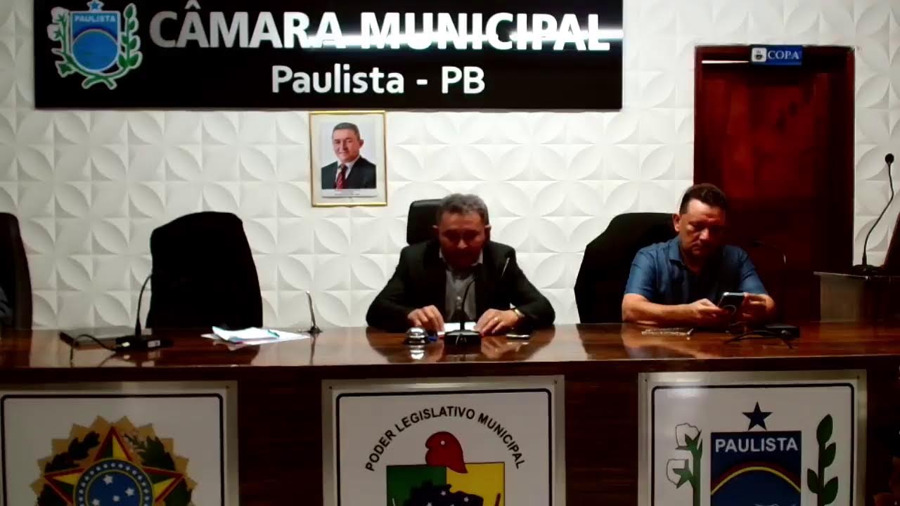 AO VIVO: SESSÃO ORDINÁRIA DA CÂMARA MUNICIPAL DE PAULISTA – 11/11/2025