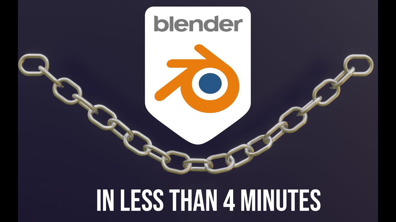 Blender - RIgidbody Chain Animation (EASY)