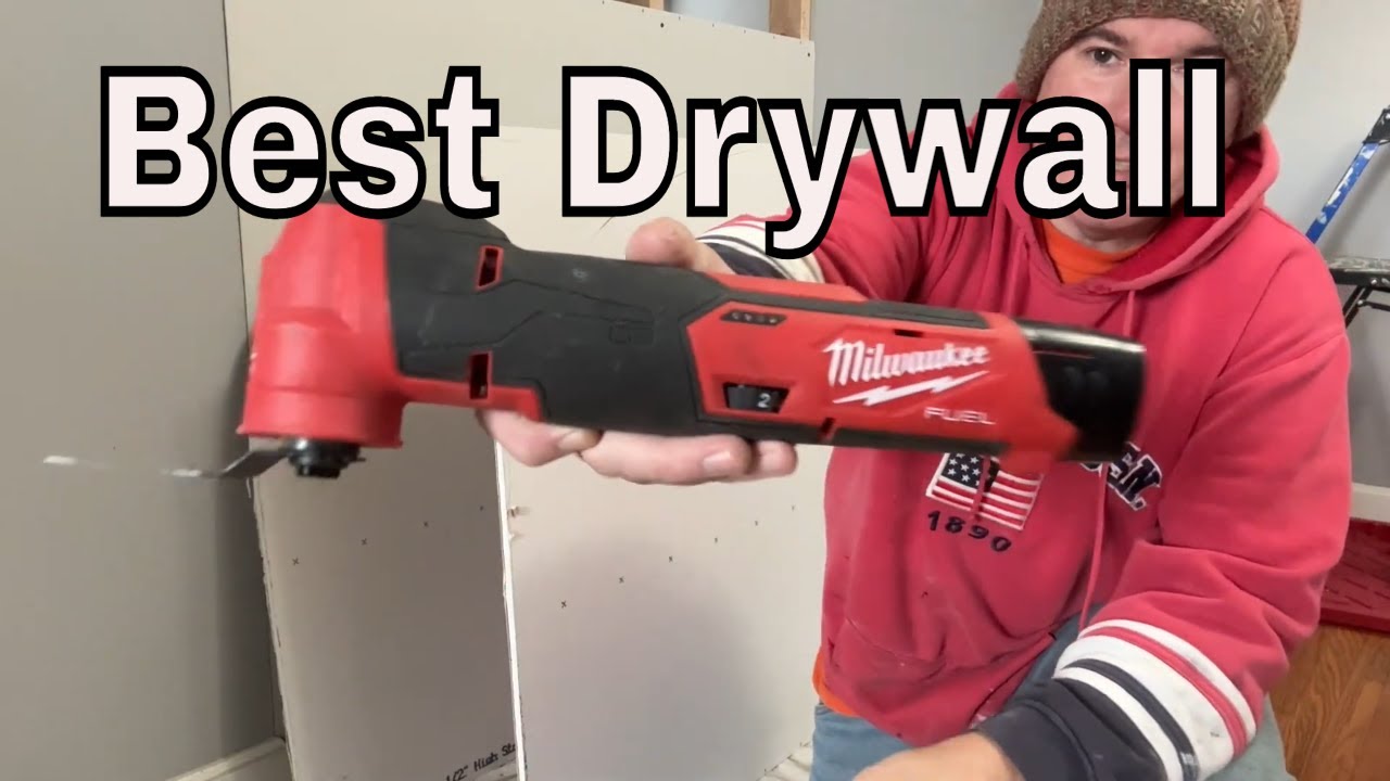 Milwaukee Oscillating tool for drywall cuts Best way to cut drywall