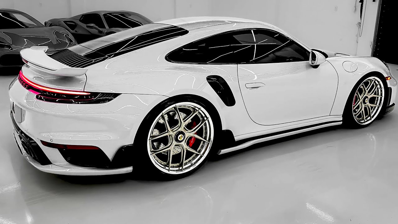 Porsche 911 Turbo S 2025 года от TECHART — невероятный дикий спорткар в деталях!