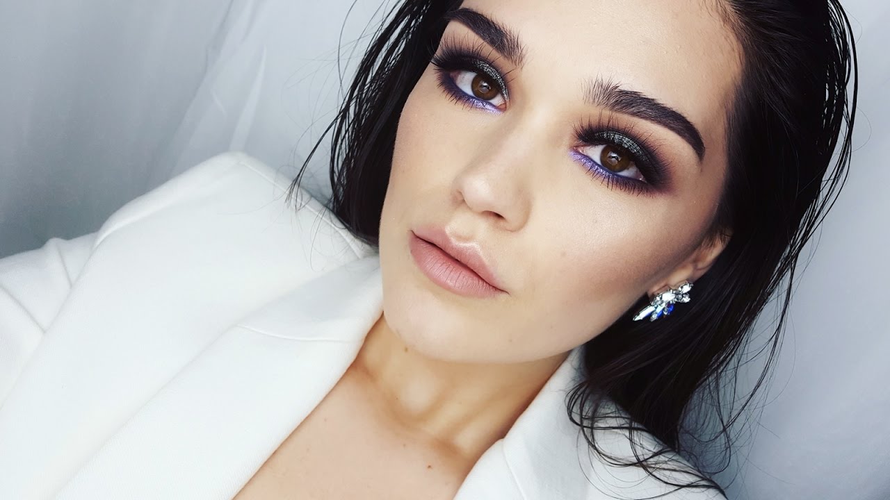 My NYE FULL FACE makeup 2016