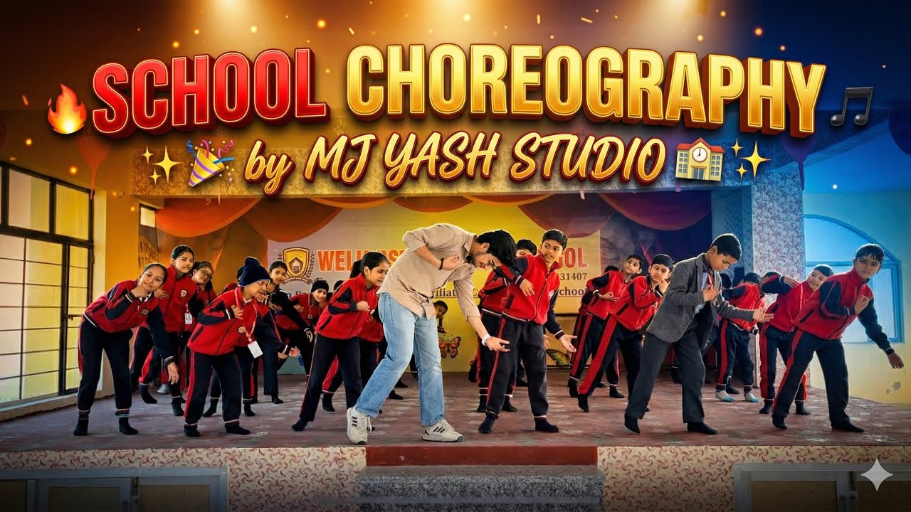 Ek Thali Ke Chatte Batte Hai 💛 | School Dance Performance | Wellwisher Public School