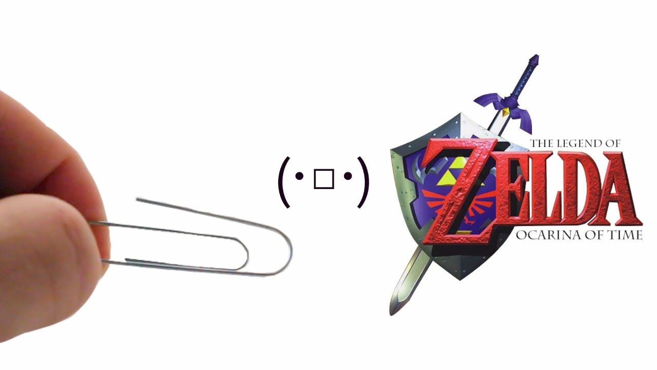 ZELDA using sounds from a paperclip - Gerudo Valley