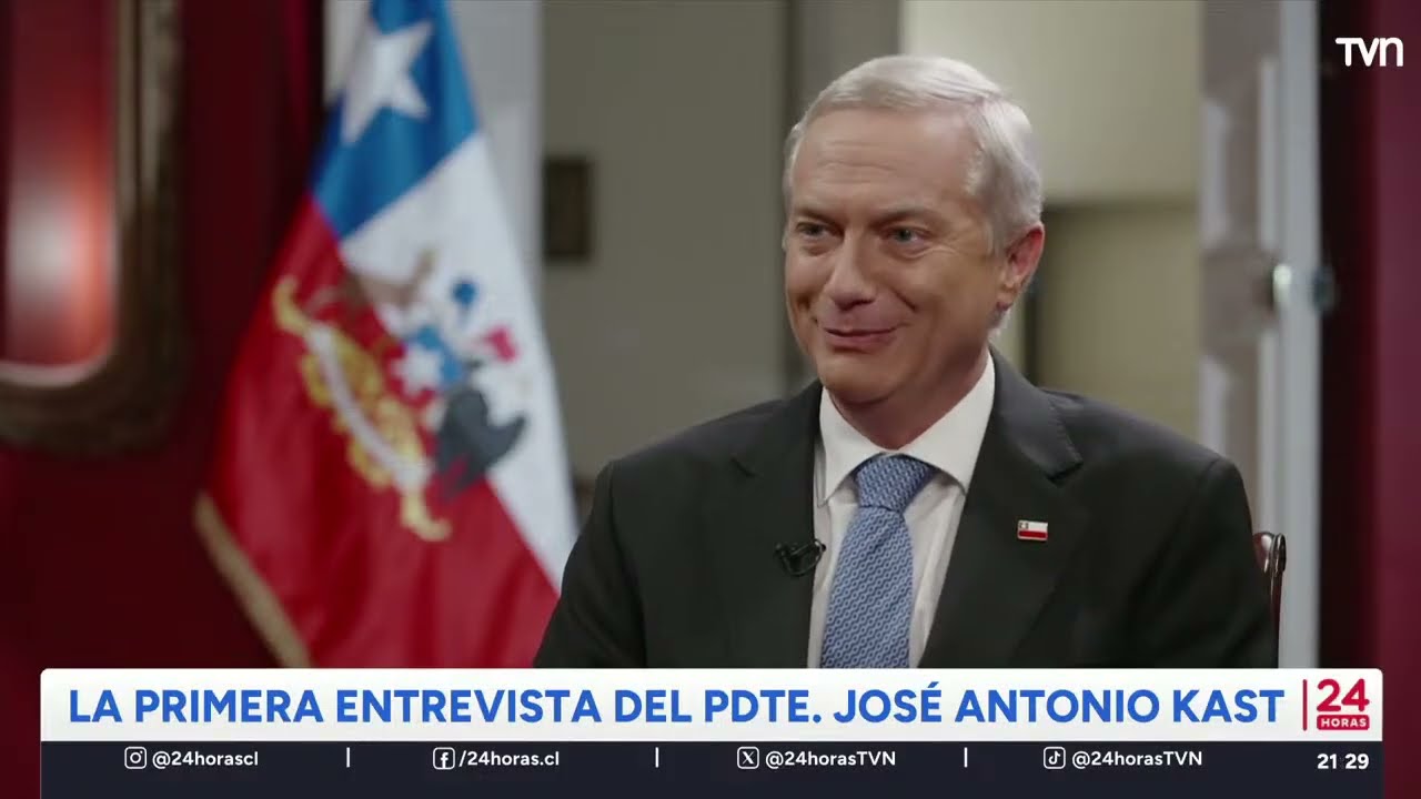 Entrevista presidencial: conversamos con el nuestro pdte. de Chile, José Antonio Kast