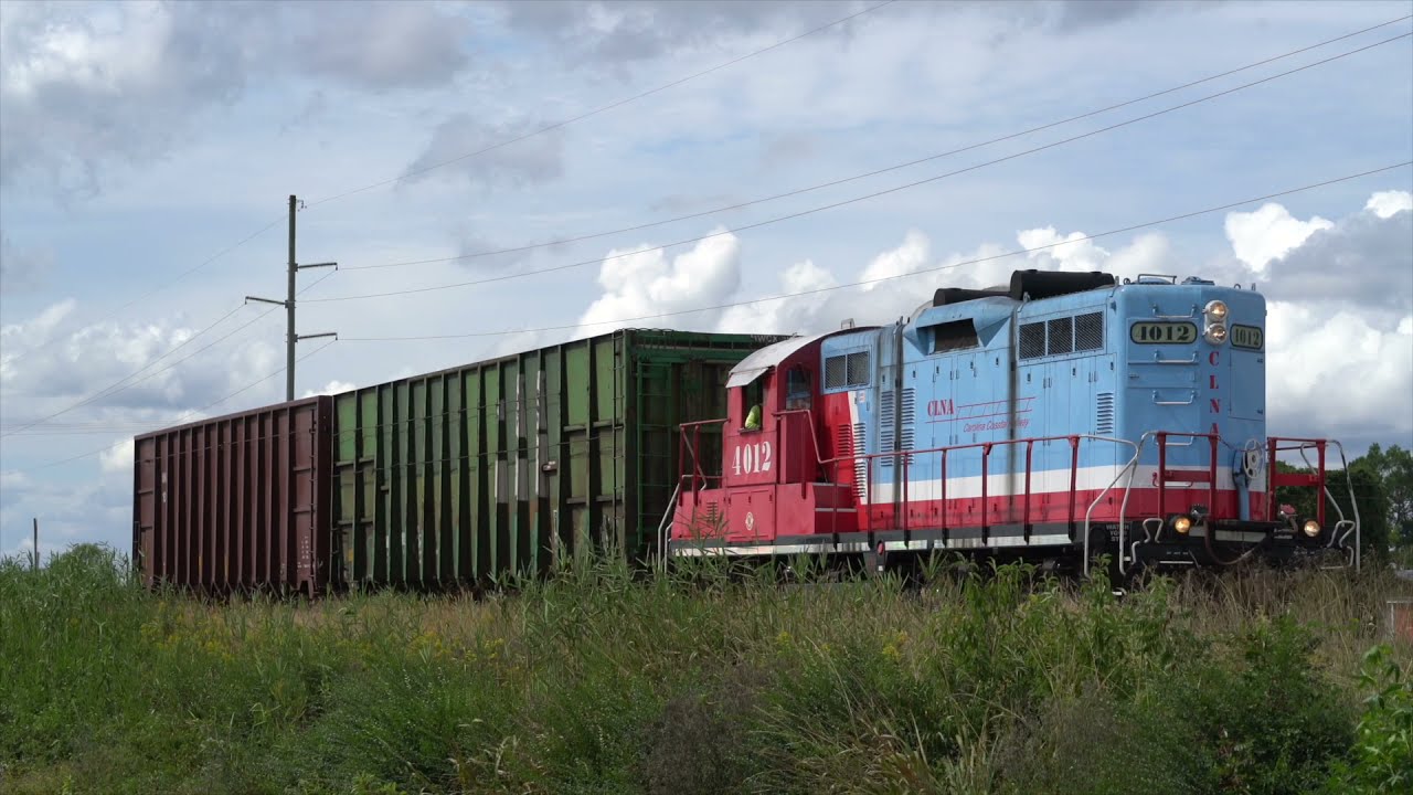Carolina Coastal Railway 119 northbound