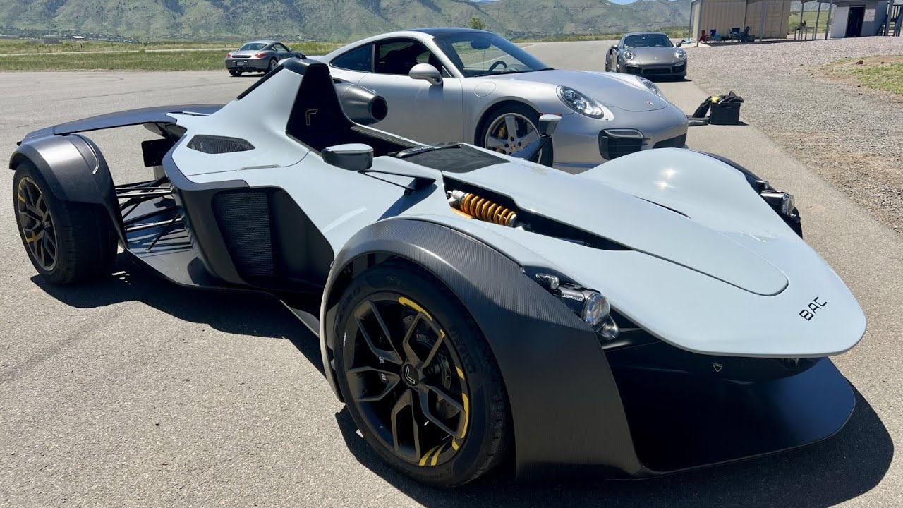 BAC Mono R @ State Patrol Training Track