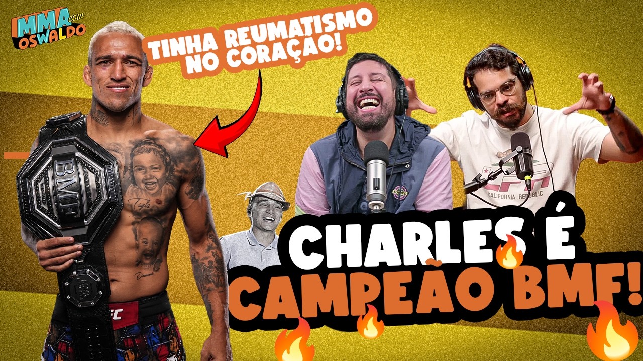 João Gomes, NÃO COMPARTILHE, Charles é BMF, Caio será campeão, MMA na Netflix e UFC na Casa Branca!