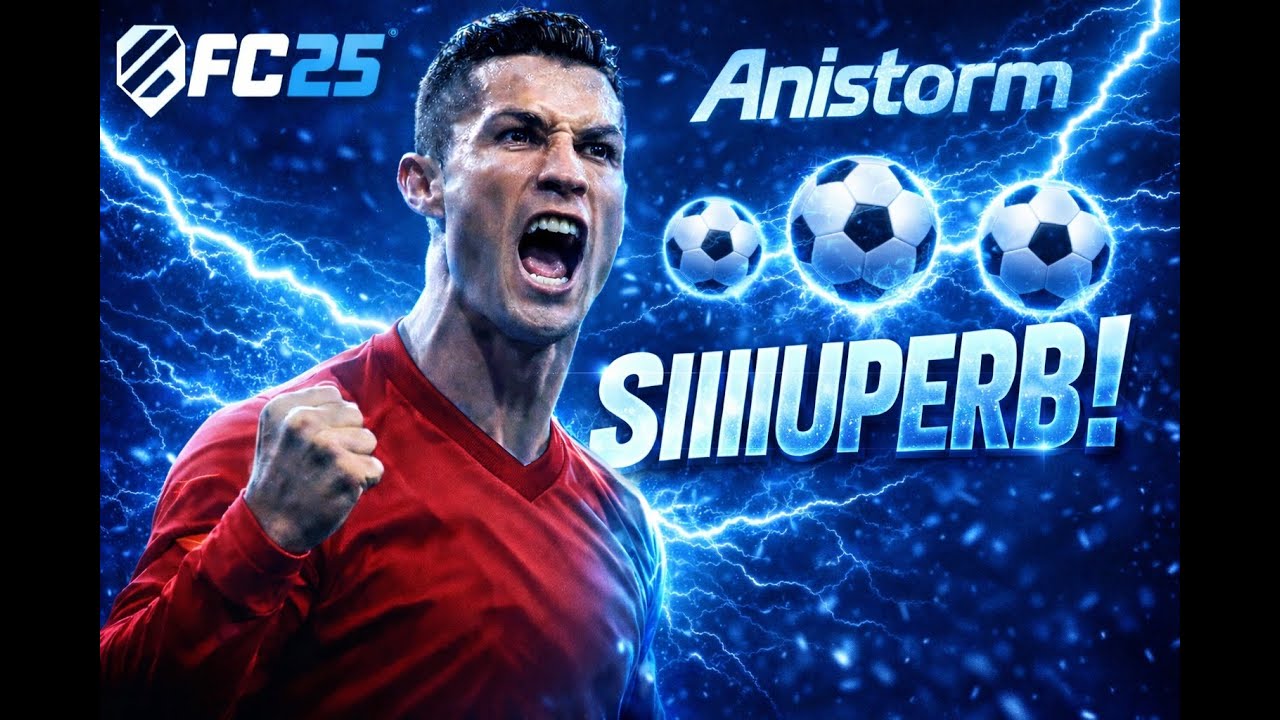 SIIUUPERB! ⚡ Ronaldo Hat-Trick Madness in FC25 PC | Legendary Gameplay | ANISTORM
