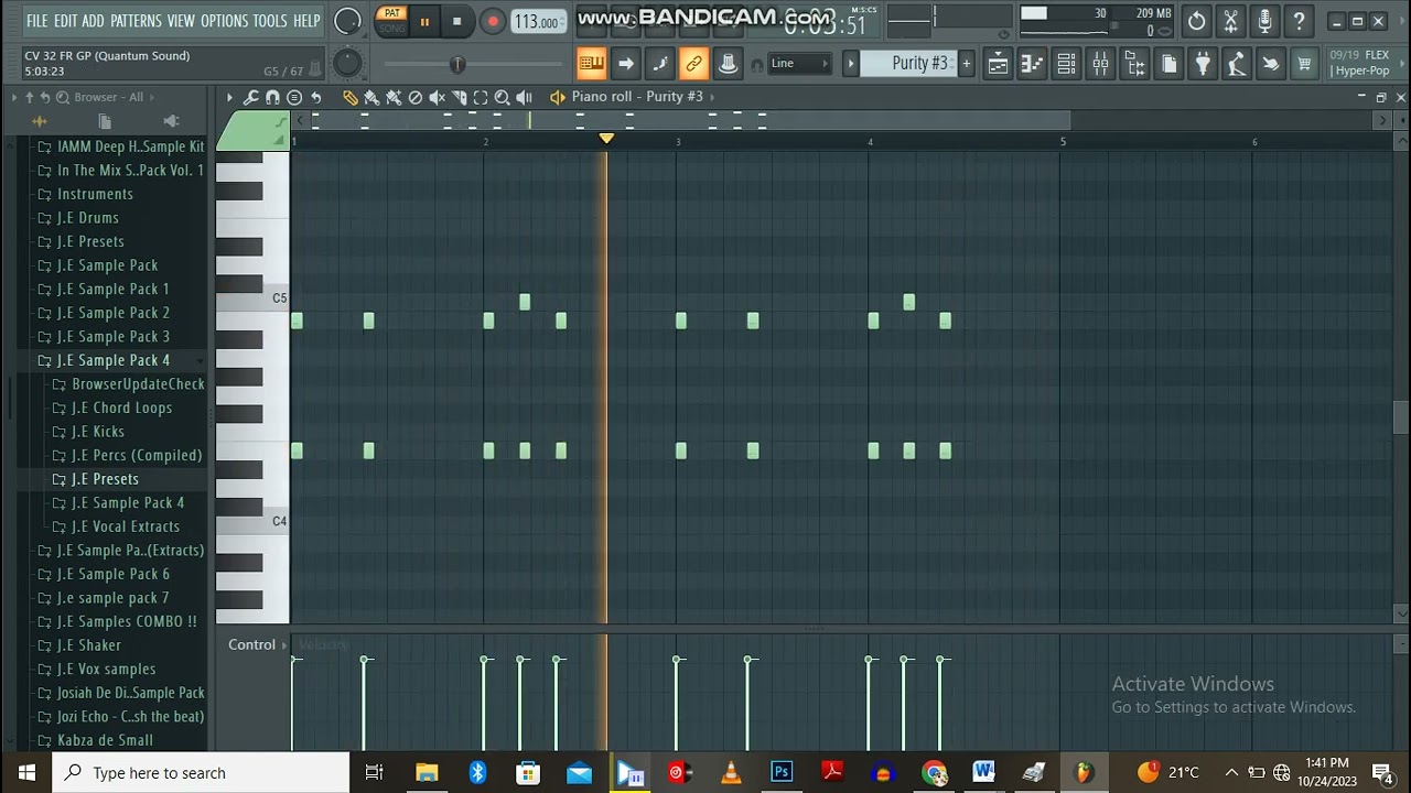 How to make a beat using FL Studio 20 tutorial (Quantum Sound)