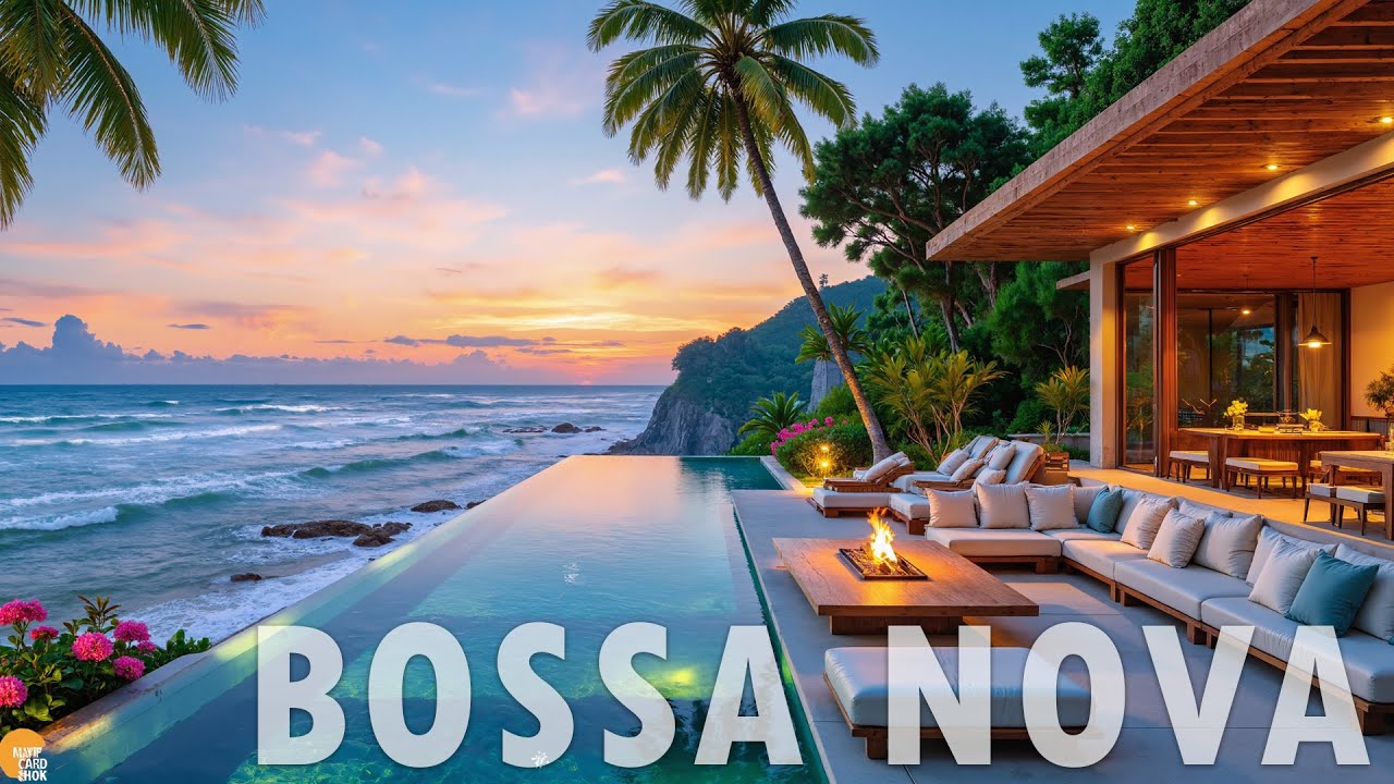 Warm Coastal Afternoons 🌊 Gentle Bossa Nova Rhythms | Laufey, Lauren Rose Playlist