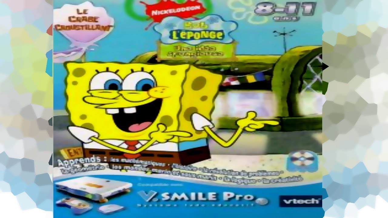 #Vtech #Vsmile Pro, Bob l'éponge