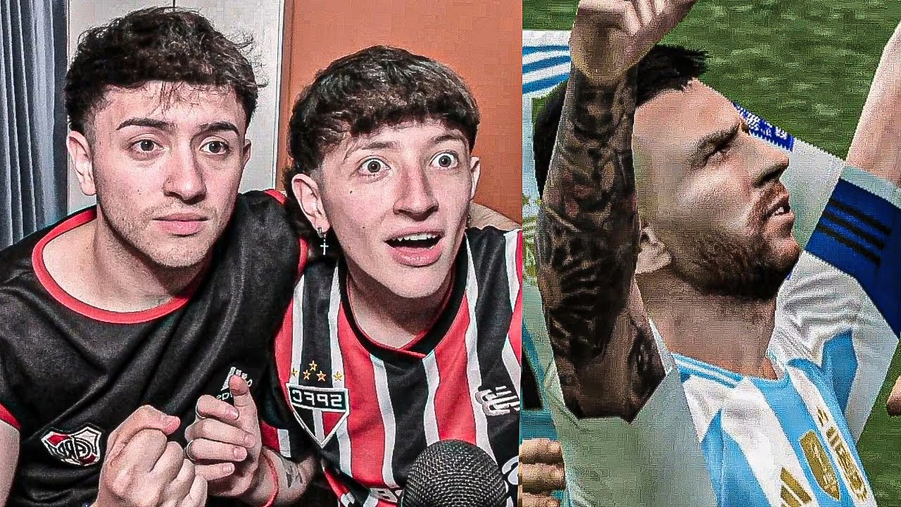 JUGUÉ UN MUNDIAL DE PES 6 CON MI HERMANO