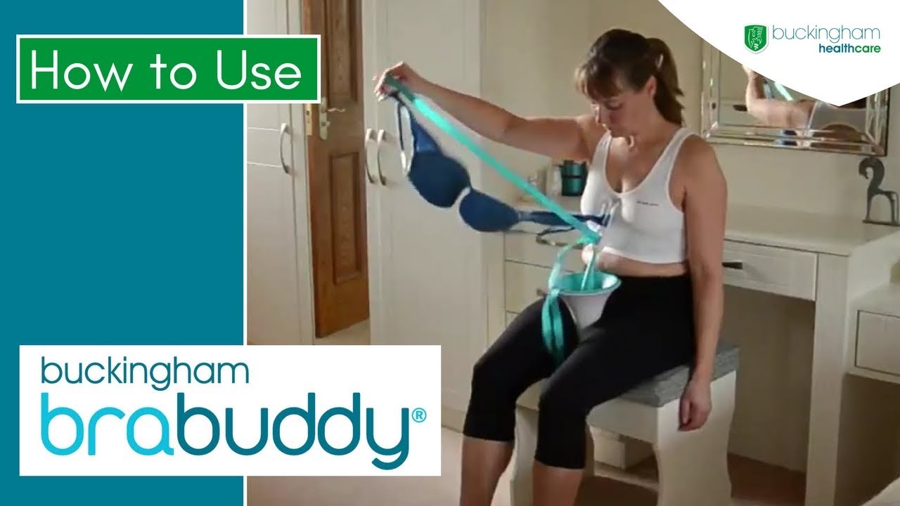 BraBuddy Dressing Aid: How to Put on A Bra Using One Hand