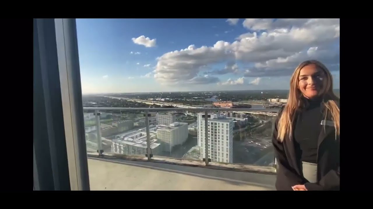 Luxury High-rise Apartment Home Tour - Downtown Tampa