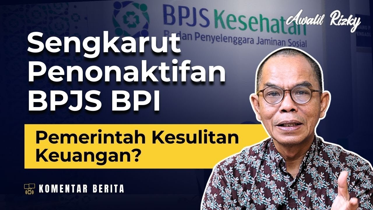 Kemensos yang menonaktifkan BPJS PBI, Akibat alokasi transfer daerah digeser untuk MBG?
