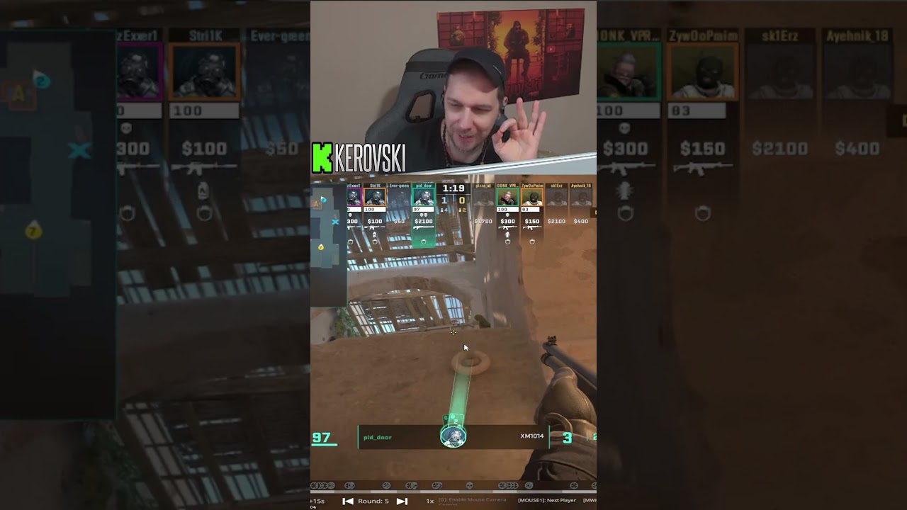 Another cheater testing DMA  #csgo #counterstrike #cs2 #faceit #gaming #cheating