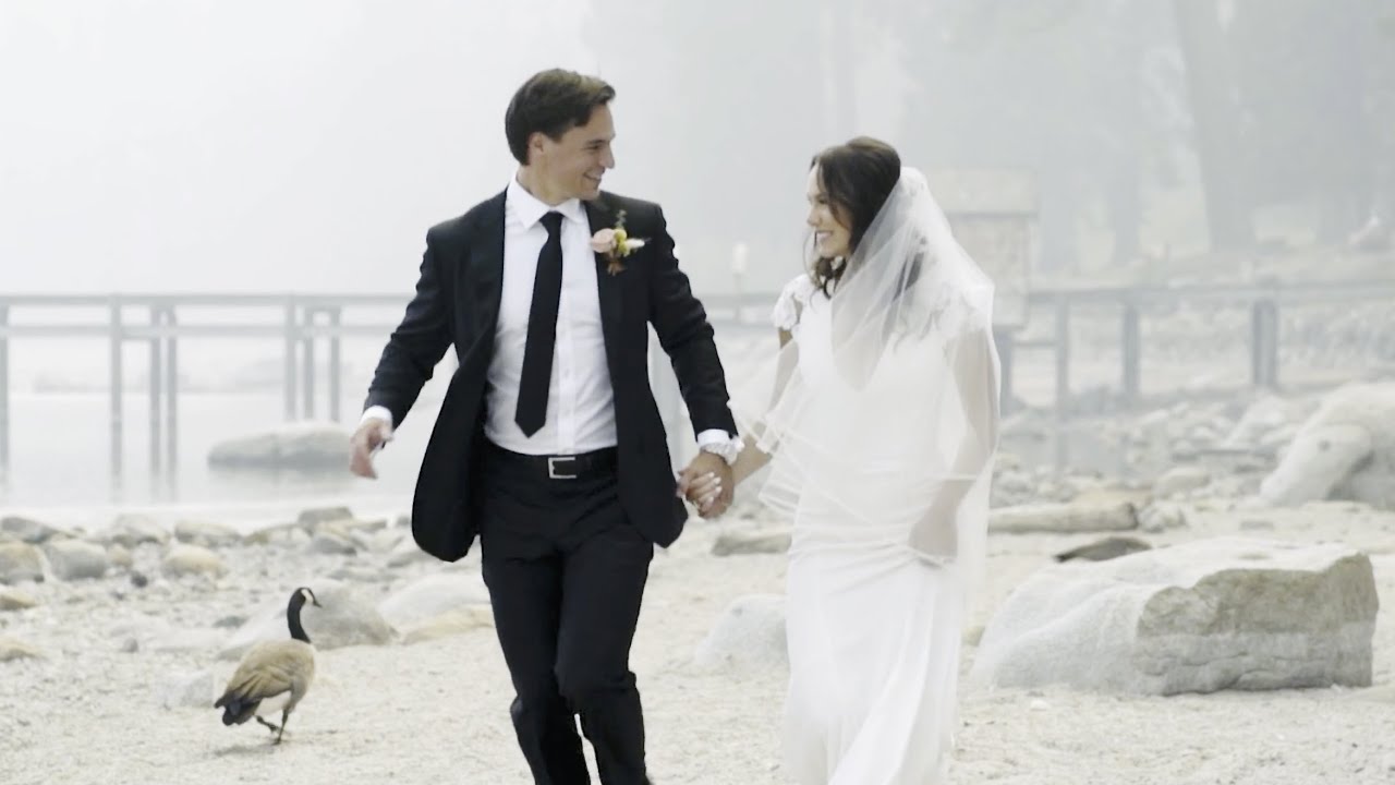 Emily and Noah's Lakeside Wedding Film From Tahoma, California