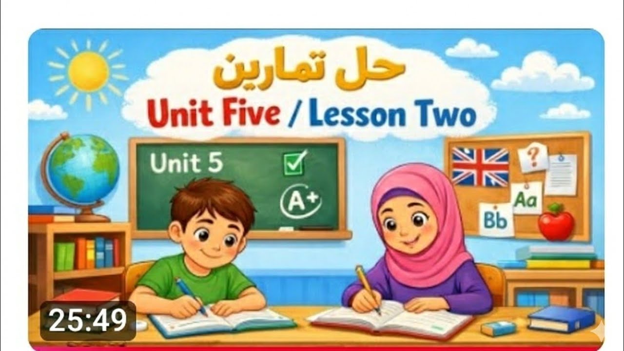 Unit five/lesson two