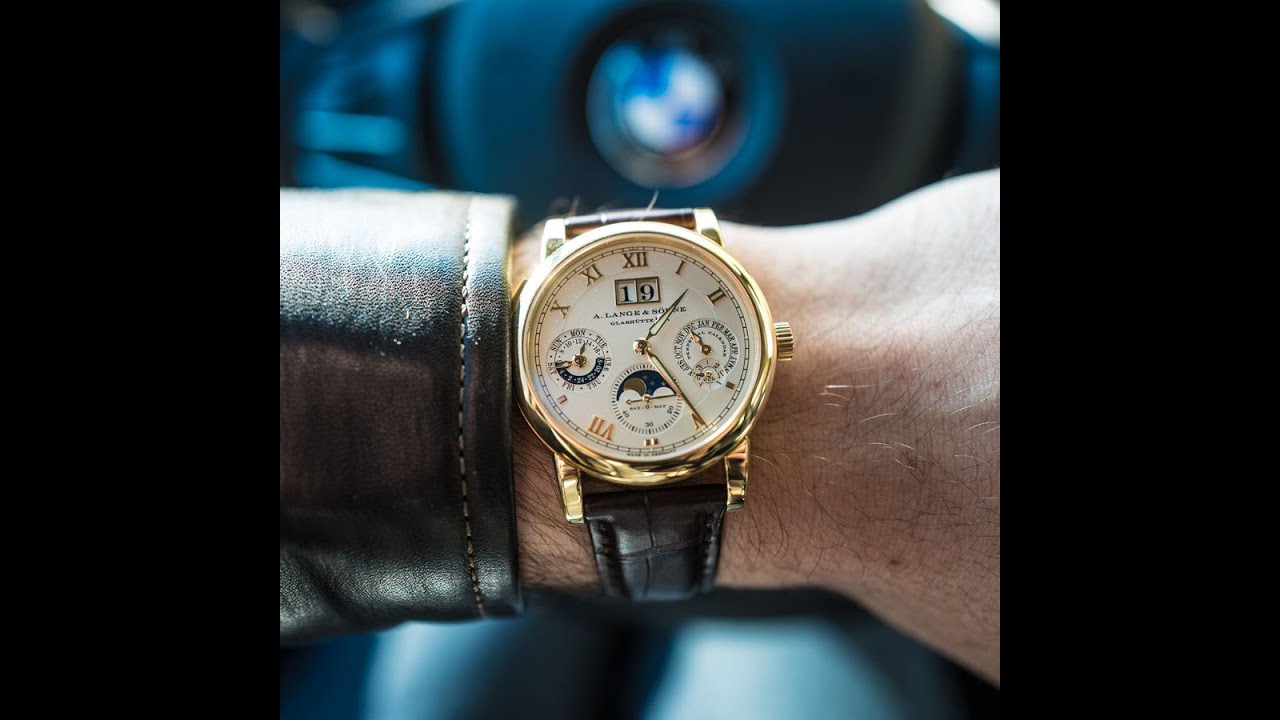 Вечный ОБЗОР Lange & Söhne Langematik
