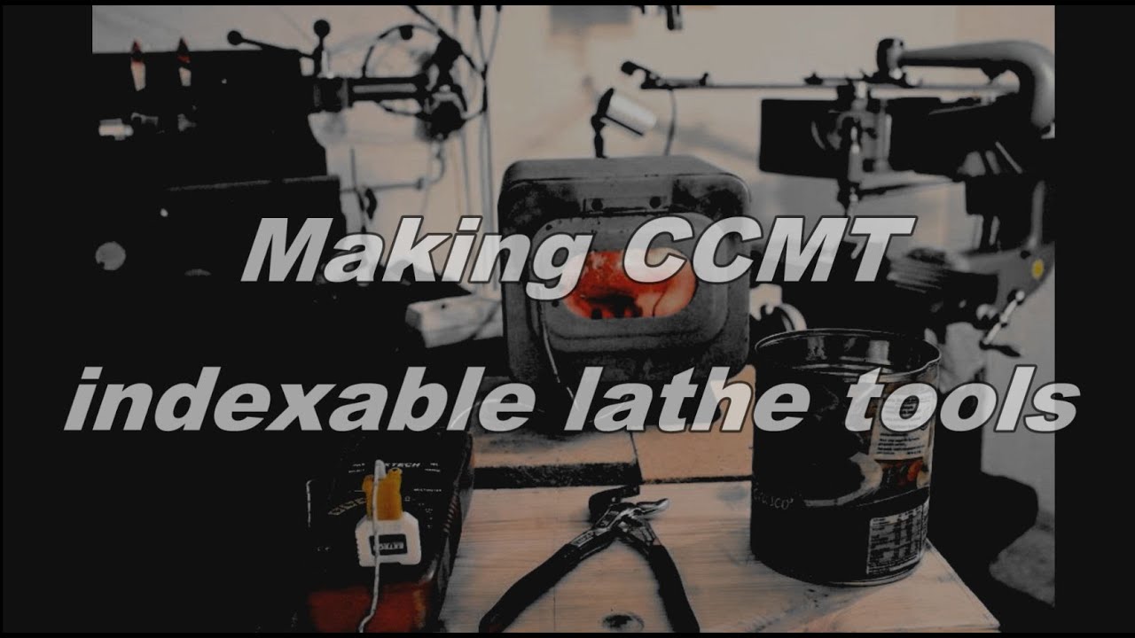 Making indexable lathe tools - Herstellung von Wendeplattenhaltern