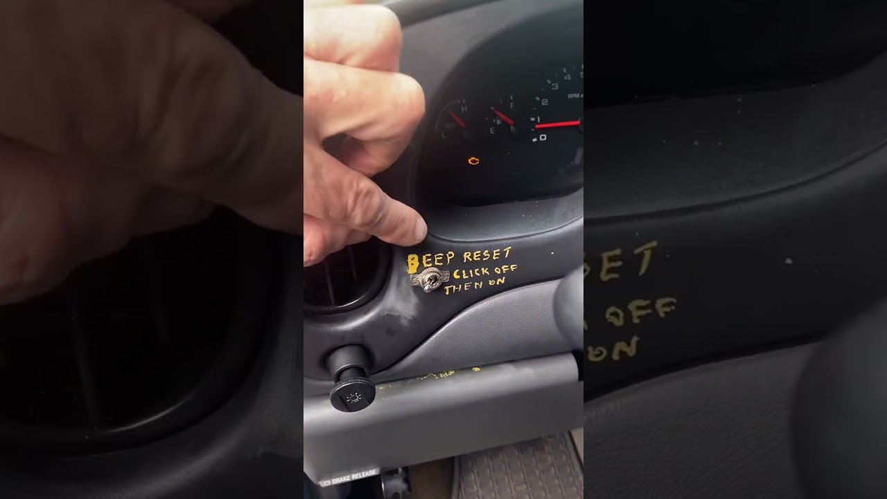 Ford 5 beeps 5 times and RSC beep fix