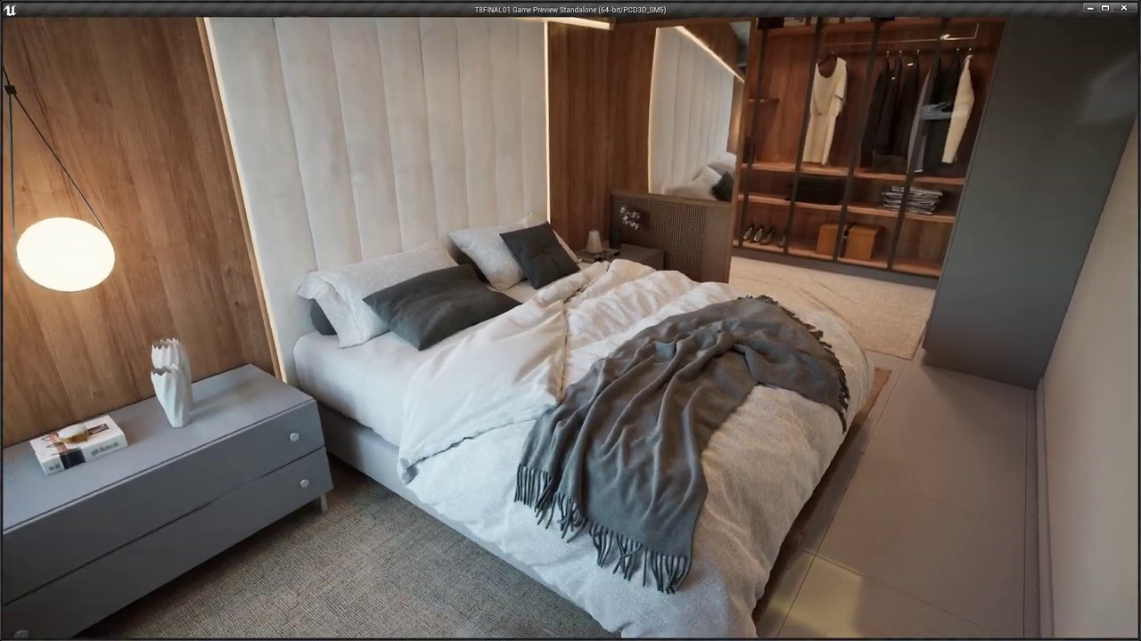 Real time archviz apartment - Unreal Engine