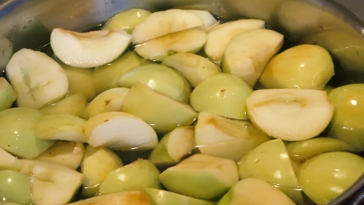 🍏 Kompot z papierówek 🍏