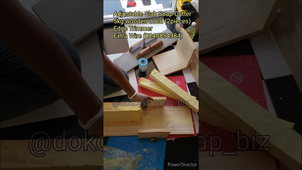 Adjustable Slab Soap Cutter Available| #loafcutter #barcutter 0240854984 🇬🇭