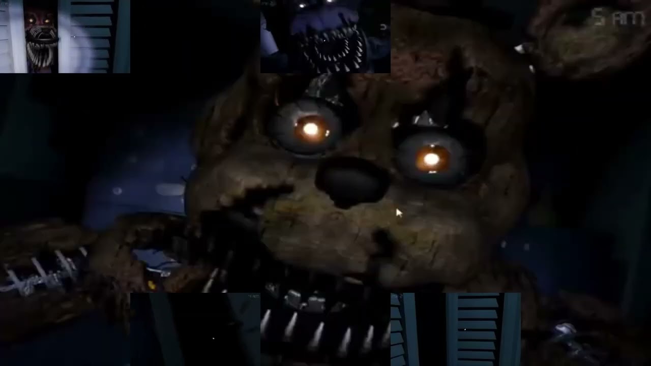 Fnaf 4 jumpscare - sparta endyne remix