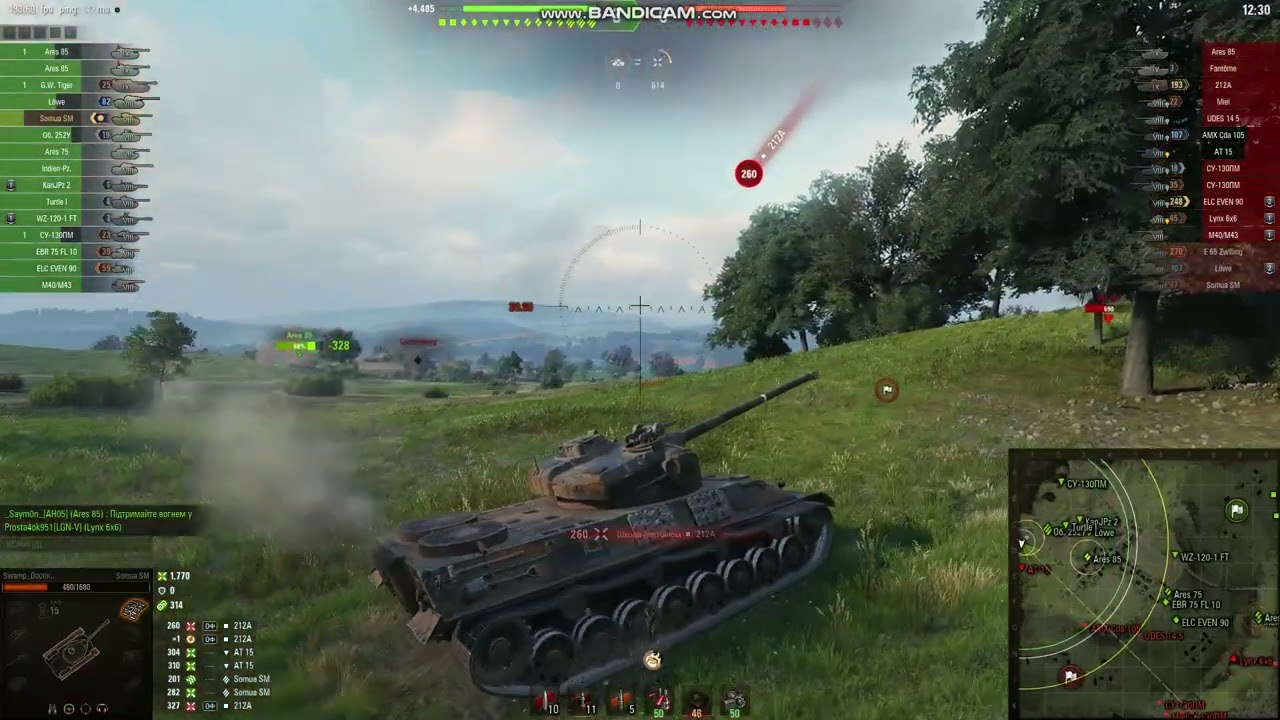 WOT. Somua SM.сомік. Вестфілд. Звичайний бій.
